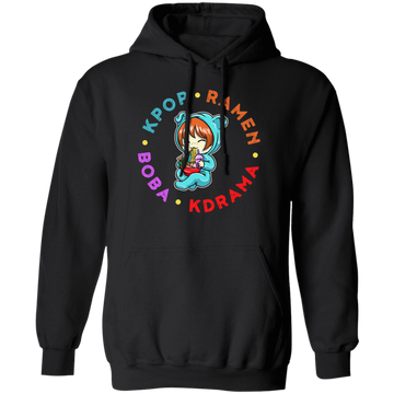 Korean Love Gift, Kpop Ramen Kdrama Boba, Cute Korean Chibi