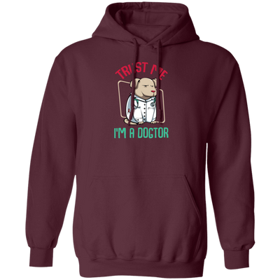 Trust Me Im A Dogtor Vet Veterinarian Dog Owner Pullover Hoodie