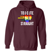 Too Cute to be Straight Tee LGBT Gay Pride Pullover Hoodie