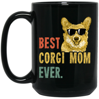 Corgi Best Corgi Mom Ever Retro Dog Funny