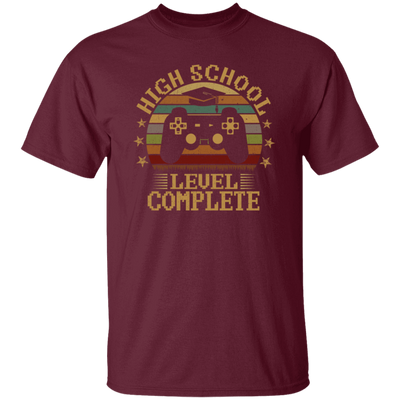 Retro High School Level Complete Gamer Graduation 2020 Unisex T-Shirt