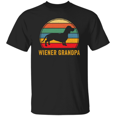 Wiener Grandpa Shirt Retro Wiener Dog