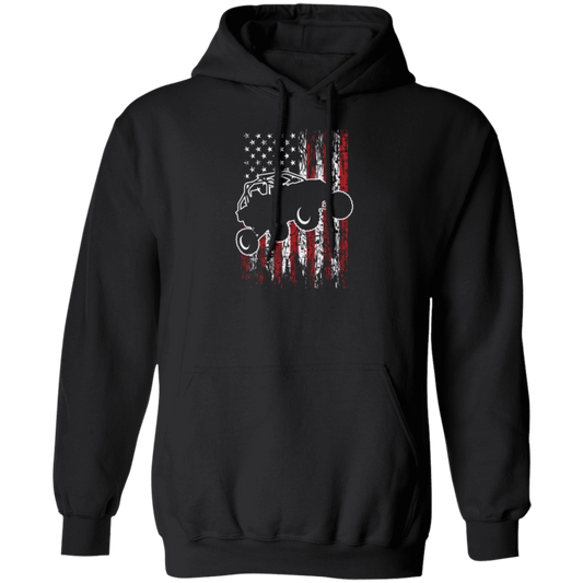 USA UTV RZR Racing, Offroad, American Racing Boy Pullover Hoodie