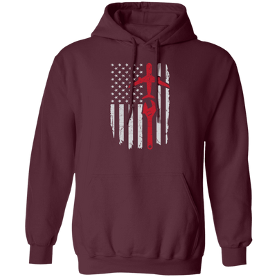 Airplane Mechanic Apparel Aircraft American Flag