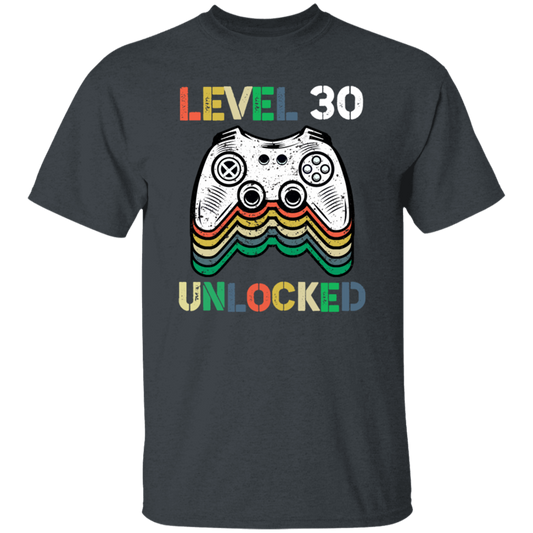 Level 30 Unlocked Retro, 30th birthday gift, half a century