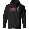 Retro Tennis, Funny Tennis Retro Style Pullover Hoodie