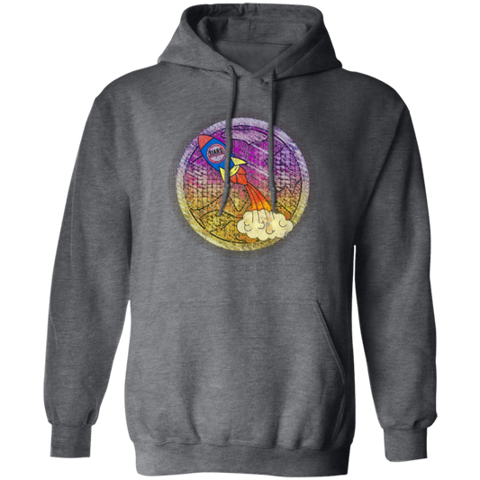 Cool Planet Space Shuttle Gift Pullover Hoodie