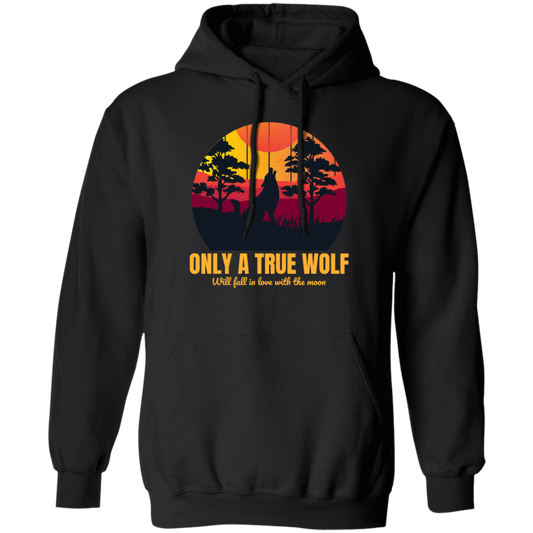 Featuring Silhouette Of A Wolf Howling At Ahe Moon