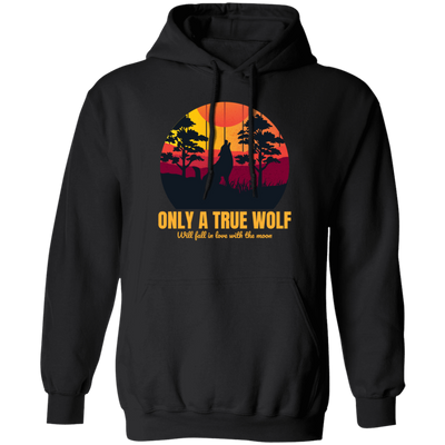 Featuring Silhouette Of A Wolf Howling At Ahe Moon