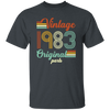 Vintage 1983, Original 1983 Retro Style, 1983 Birthday Gift