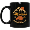 Vintage Retro Rocky Mountains Hiking Camping Gift