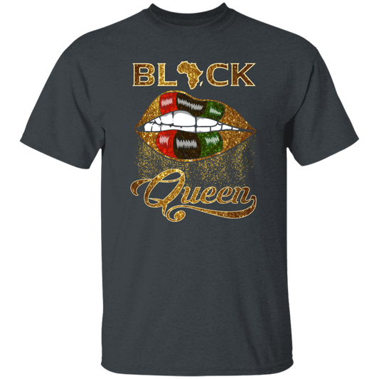 Love Black Gift Black Queen African Pan Flag Red Green Sexy Lips