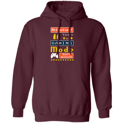 Gaming Mode Don't Disturb Gift Idea, Gamer Lover Gift Pullover Hoodie