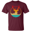 Deer Hunting Vintage Deer Hunted Head Deer Unisex T-Shirt