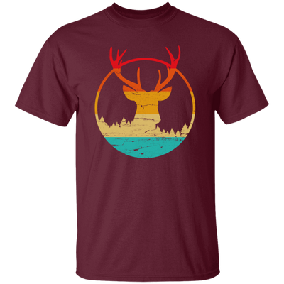 Deer Hunting Vintage Deer Hunted Head Deer Unisex T-Shirt