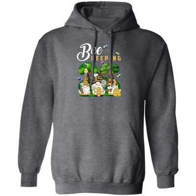 Bee Keeper Gnome, Bee Gnome, Bumble Bees, Bee Keeper Lover Gift, Best Bee Pullover Hoodie