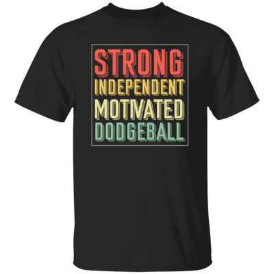 Ballgame Gameplay Throwing Ball Hit Opponents Strong Independent Motivated Dodgeball Vintage Unisex T-Shirt