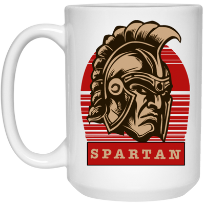 Spartan Lover, Force We Are Stronger, Spartacus Gift, Greece Gift, Sanskrit Lover White Mug