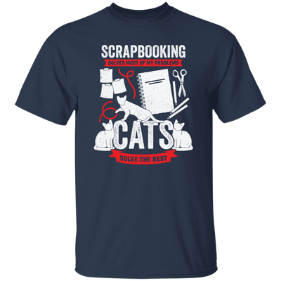 Cat Lover Gift, Scrapbooking Gift, Scrapbooker Vintage, Love Scrapbook Unisex T-Shirt