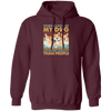 Retro Corgi Lovers I Realized Sometimes Dogs Pullover Hoodie