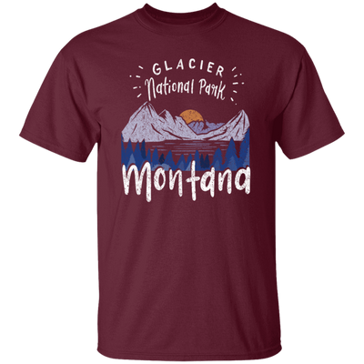 Glacier National Park Montana Mountain Hiking Unisex T-Shirt