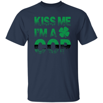 Funny Police American Flag Cop St Patricks Day