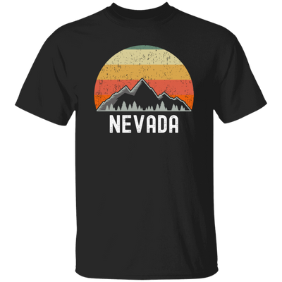 Retro Nevada Sunset Retro Vintage Nature Mountain Hiking