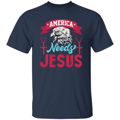 Eagle Icon, American Needs Jesus, American Eagle, Jesus Love Gift Unisex T-Shirt