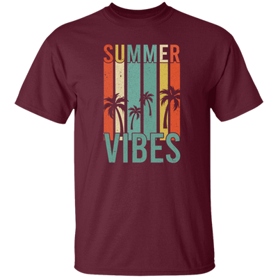 Summer Vibes Palm Trees Retro Great Vibes Summer