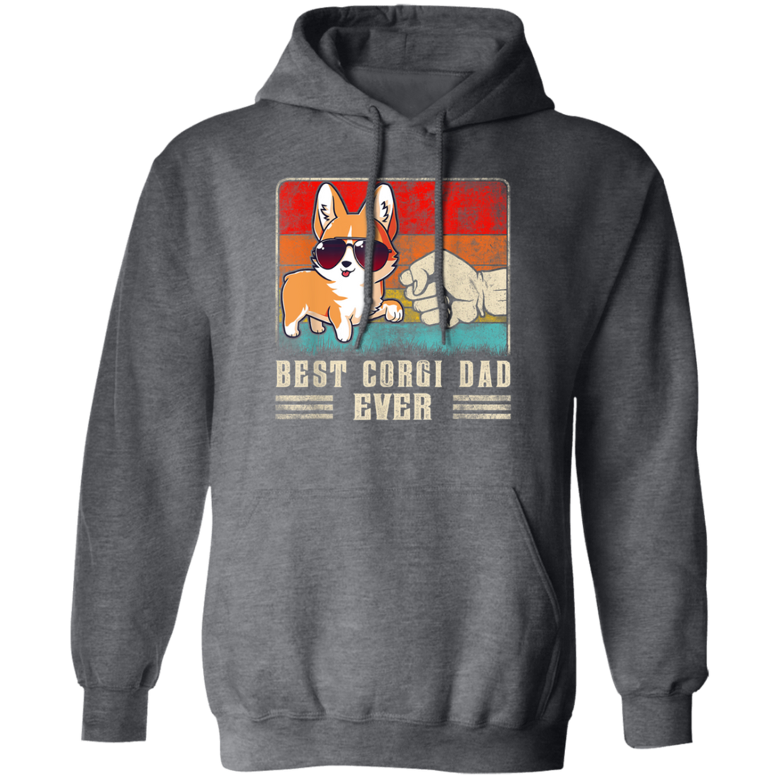 Best Corgi Dad Ever Retro, Dad Gift