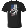 American Flag, Rodeo Bull Rider American Flag Patriotic Cowboys, Best Cowboy Unisex T-Shirt