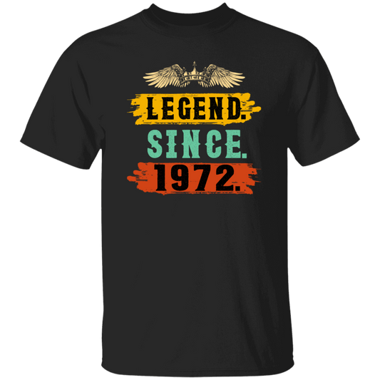 1972 Birthday, Retro Legend Since 1972