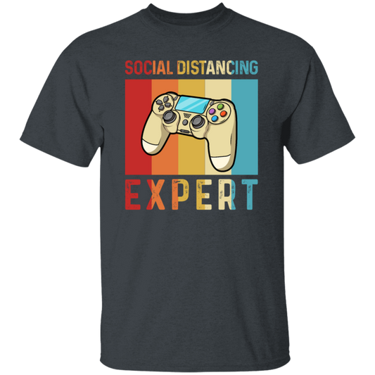 Retro Social Distancing Expert Funny Video Game