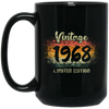 Vintage 1968 Limited Edition, Retro 52nd Birthday Gift