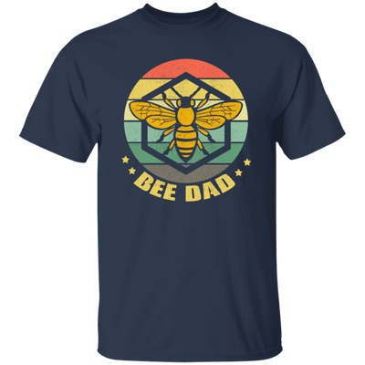 Retro Bee Dad Beekeeper, Beekeeping Honey Bees Unisex T-Shirt