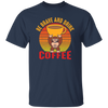 Coffee Lover, Be Brave And Drink Coffee, Retro Monkey Gift, Coffee Lover