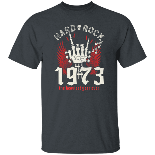 Hard Rock Lover Gift, 1973 The Heaviest Year Ever, Rock Guitar Lover