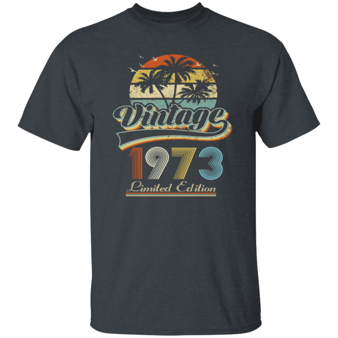 Retro 1973 Limited Edition Birthday Gift Hawaii Style Vintage
