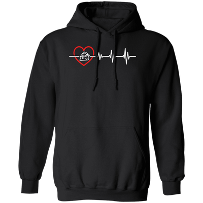 Cheese Lover, Best Food Is Cheese, Cheese Heartbeat, Love Cheese, Cheese And Heartbeat Pullover Hoodie