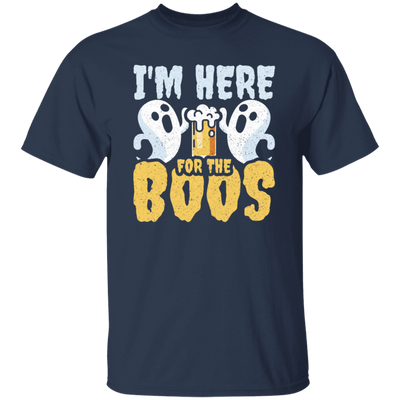 Funny Halloween, I'm Here For The Boos Beer Me Unisex T-Shirt