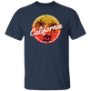 California Surfing Paradise Summer Mood With California Beach Unisex T-Shirt