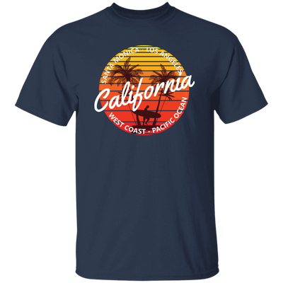 California Surfing Paradise Summer Mood With California Beach Unisex T-Shirt