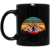 Retro Ultra Runner Classic Vintage Ultra Marathon Black Mug