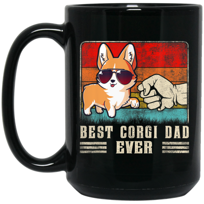 Best Corgi Dad Ever Retro, Dad Gift