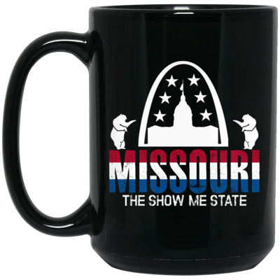 Missouri State, USA America States Bears Columbia Black Mug