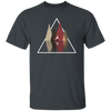 Forest Trees Triangle Deer In The Forest Stag Unisex T-Shirt