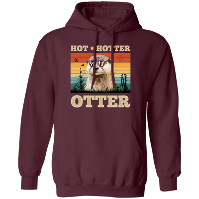 Hot Love Gift, Hotter Gift Retro, Seal Lover, Vintage Hot Otter