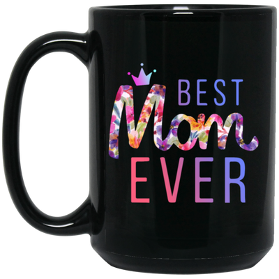 Galaxy Mom, Love Mother Gift, Best Mom Ever, Love My Mom, Mom's Gift Black Mug