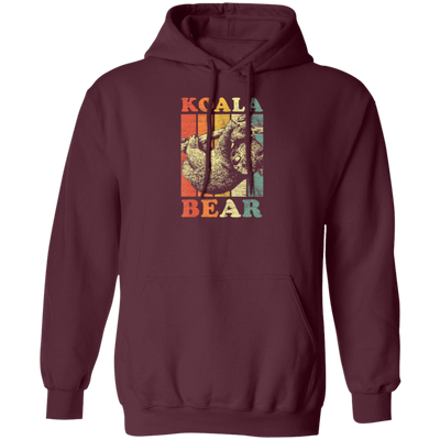 Koala Bear Vintage Retro Koala Gift Pullover Hoodie