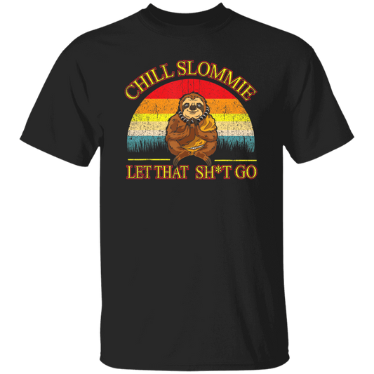 Funny Sloth, Sloth Buddha, Zen Meditation, Retro Chill Slommie Gift, Best Sloth Unisex T-Shirt